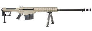 Barrett Firearms M107A1-S 50 BMG Semi-Auto Rifle - 29" - Flat Dark Earth